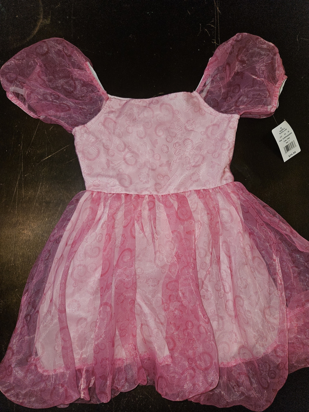 Pink Girls' Fairy Costume Dress - Brand: